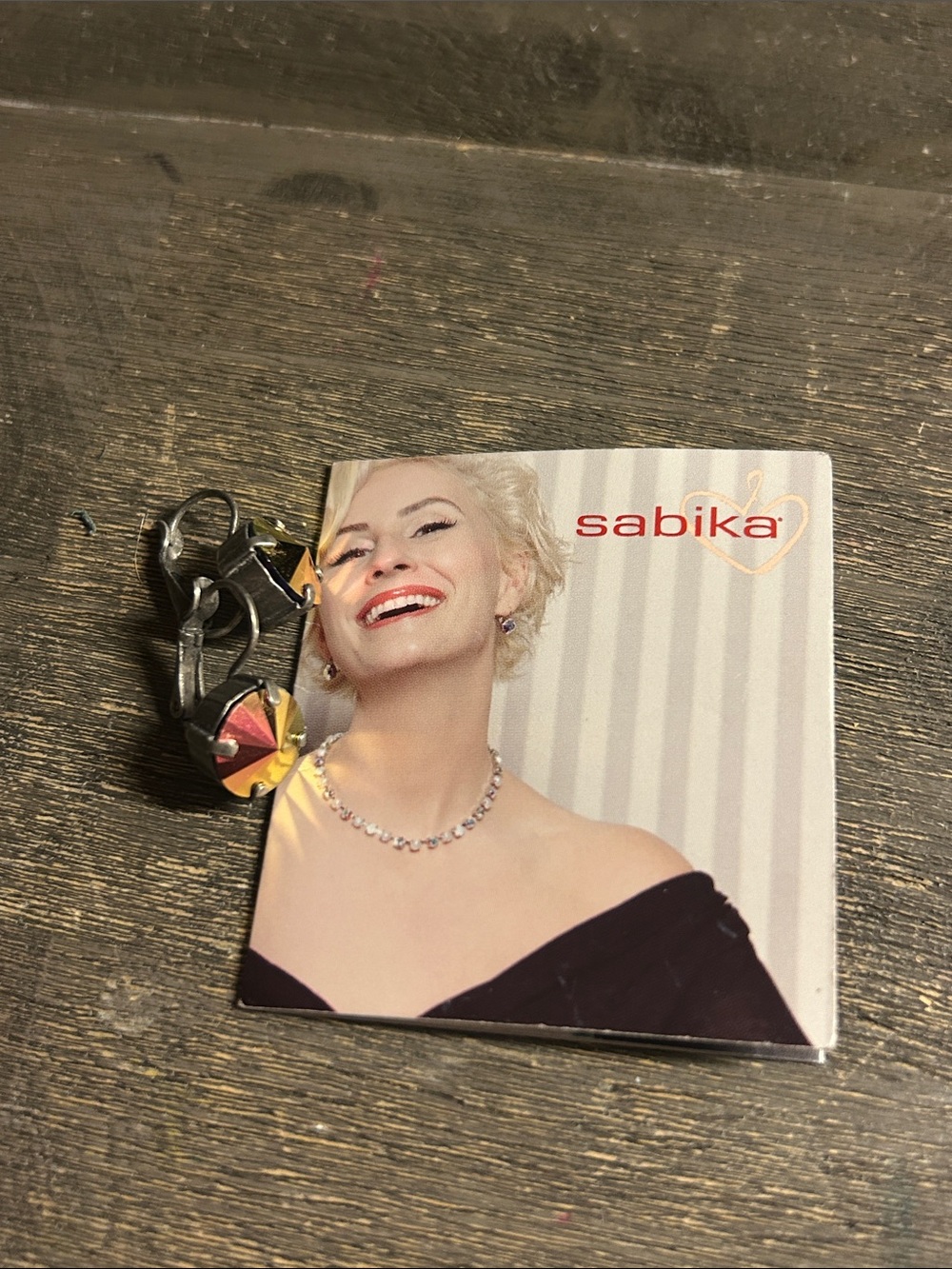Sabika Pink and Gold Faceted Drop Earrings lever back
